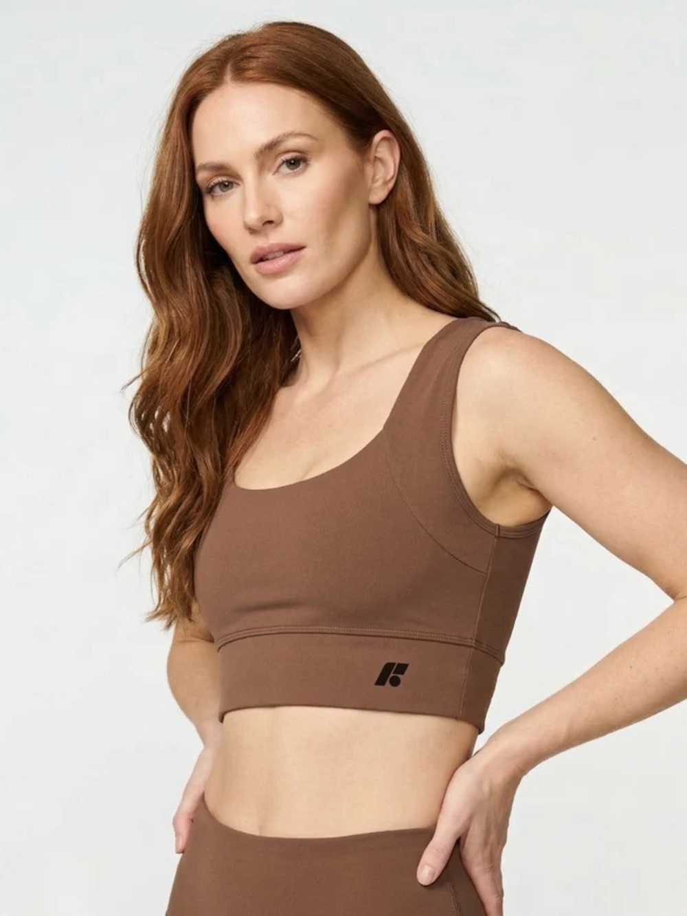 Forme Power Bra in Espresso Brown XL